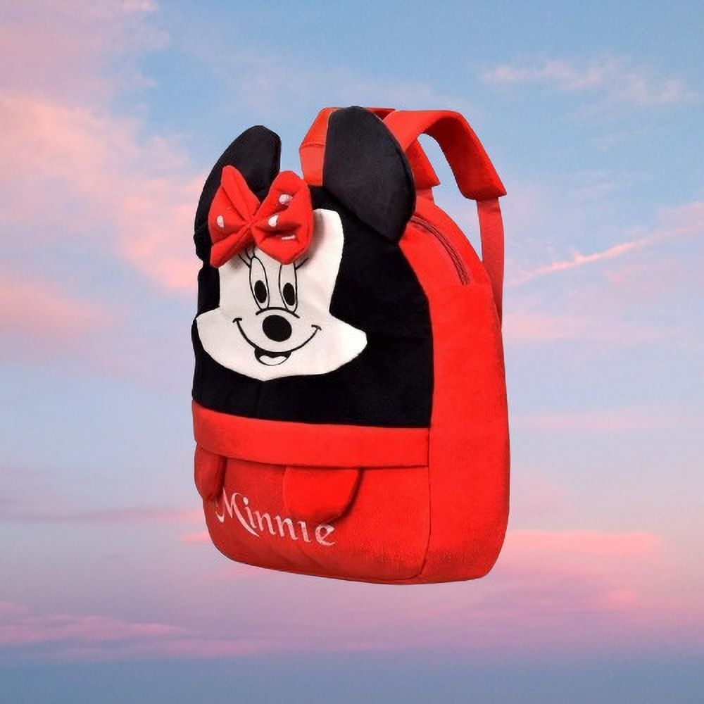 dystaarfit 98MBSoft Toy Bag mini mouse For Cute Kids 2-5 Years school Bag Backpack-picture-13