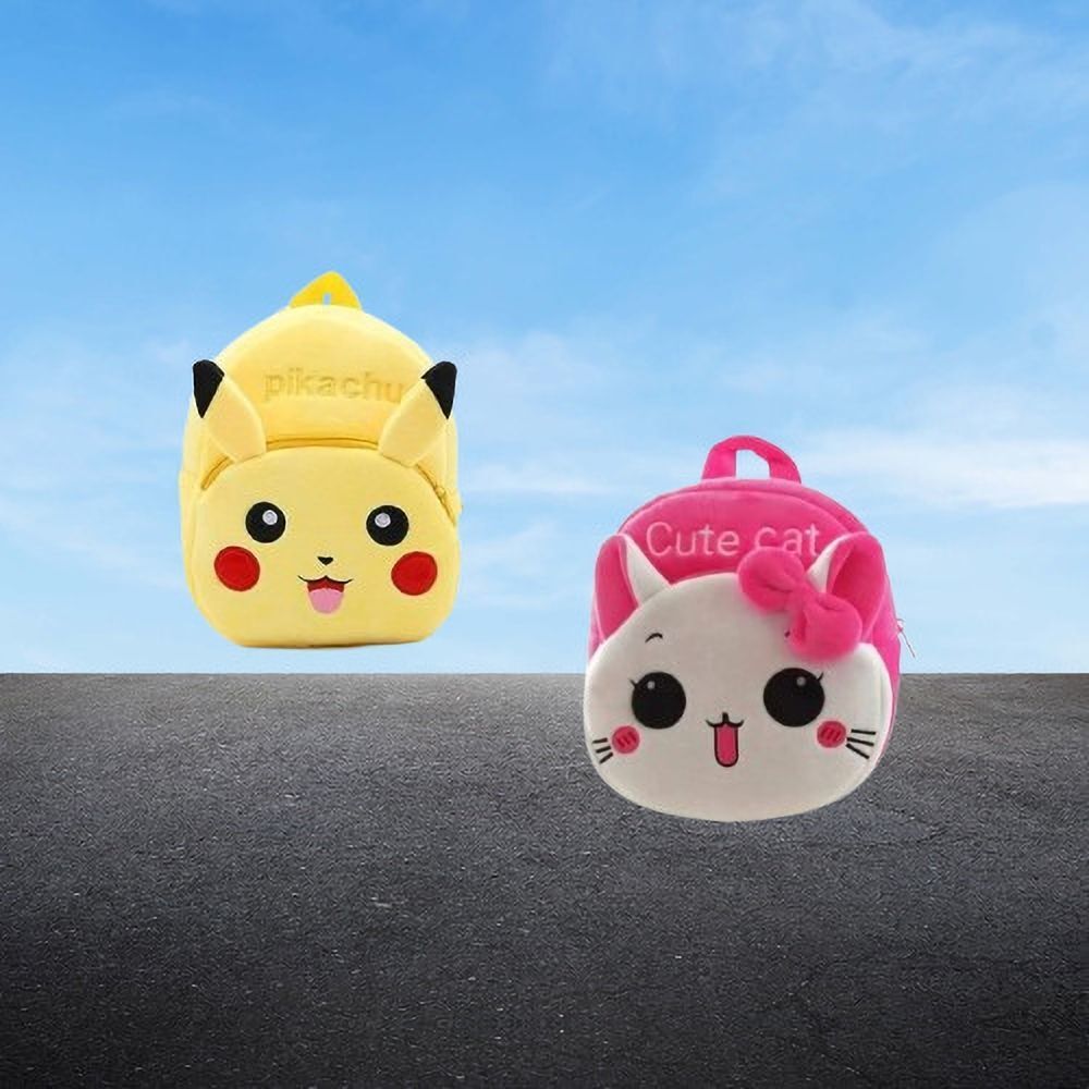avianna 70B Kids School Lunch Bag Cute cat & Pikachu Combo Lunch Bag-picture-44
