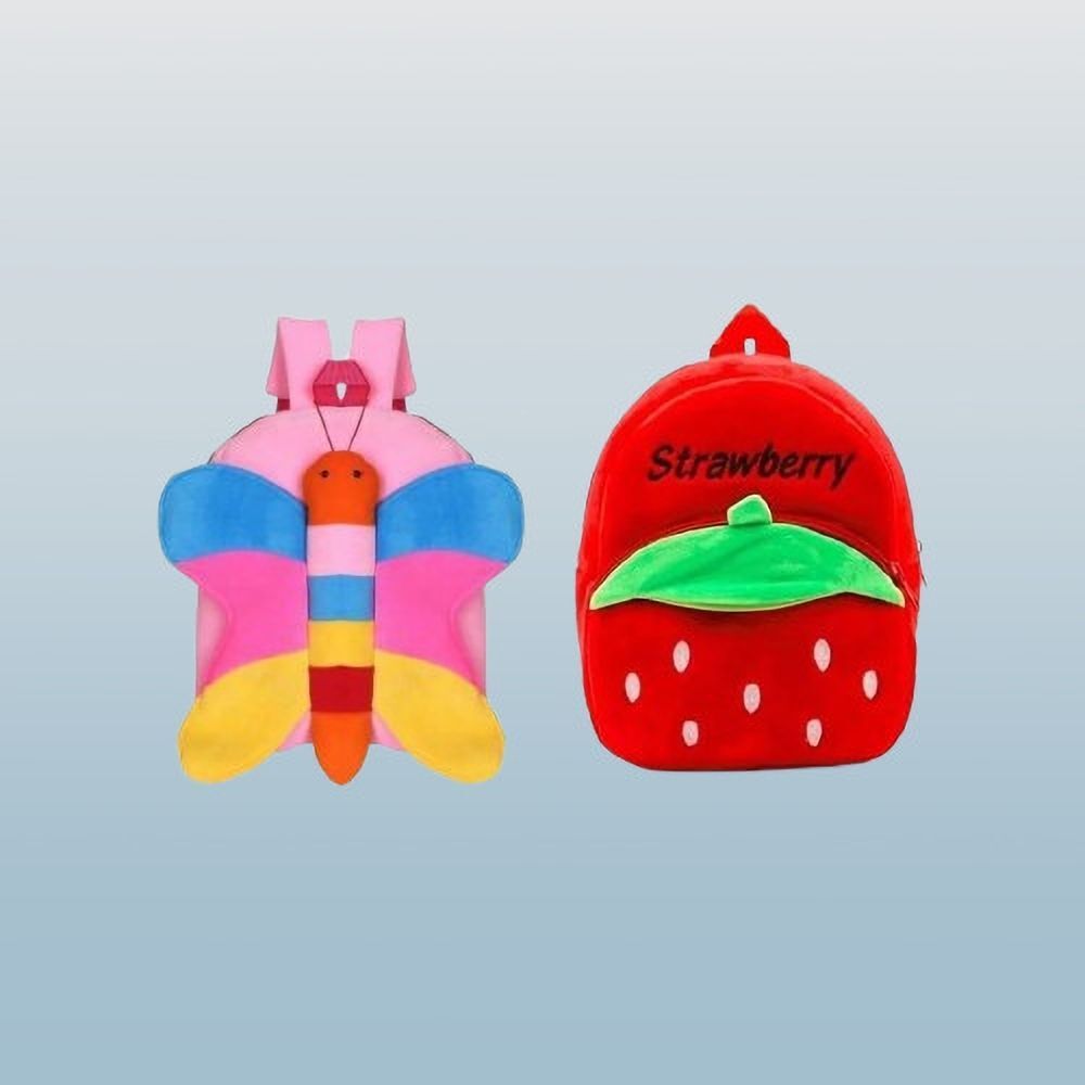 avianna 64BS Butter Fly & Stawarry Kids School Lunch Bag Combo Lunch Bag-picture-23