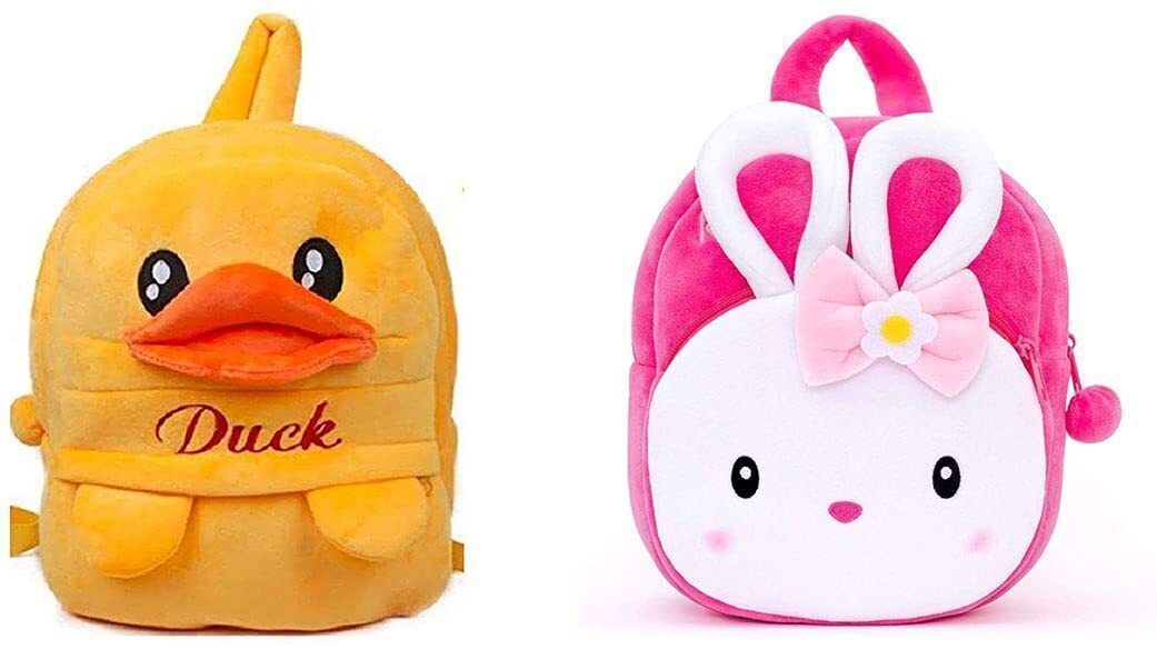 dystaarfit Combo Kids School Bag Duck & Konggi-342 Backpack-picture-20