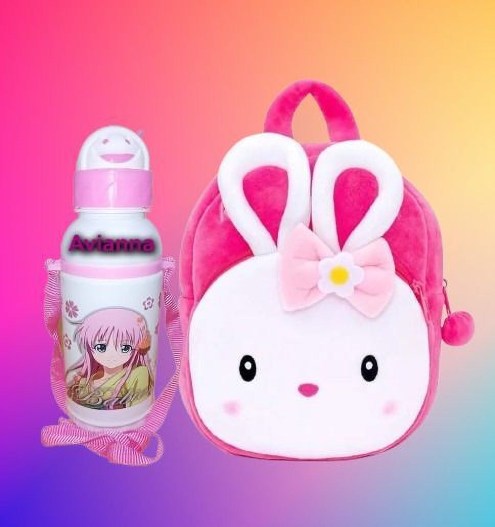 avianna Konggi Kids School Bag Backpaks With Water Bottle Cartoon Design92-342 Backpack-picture-32