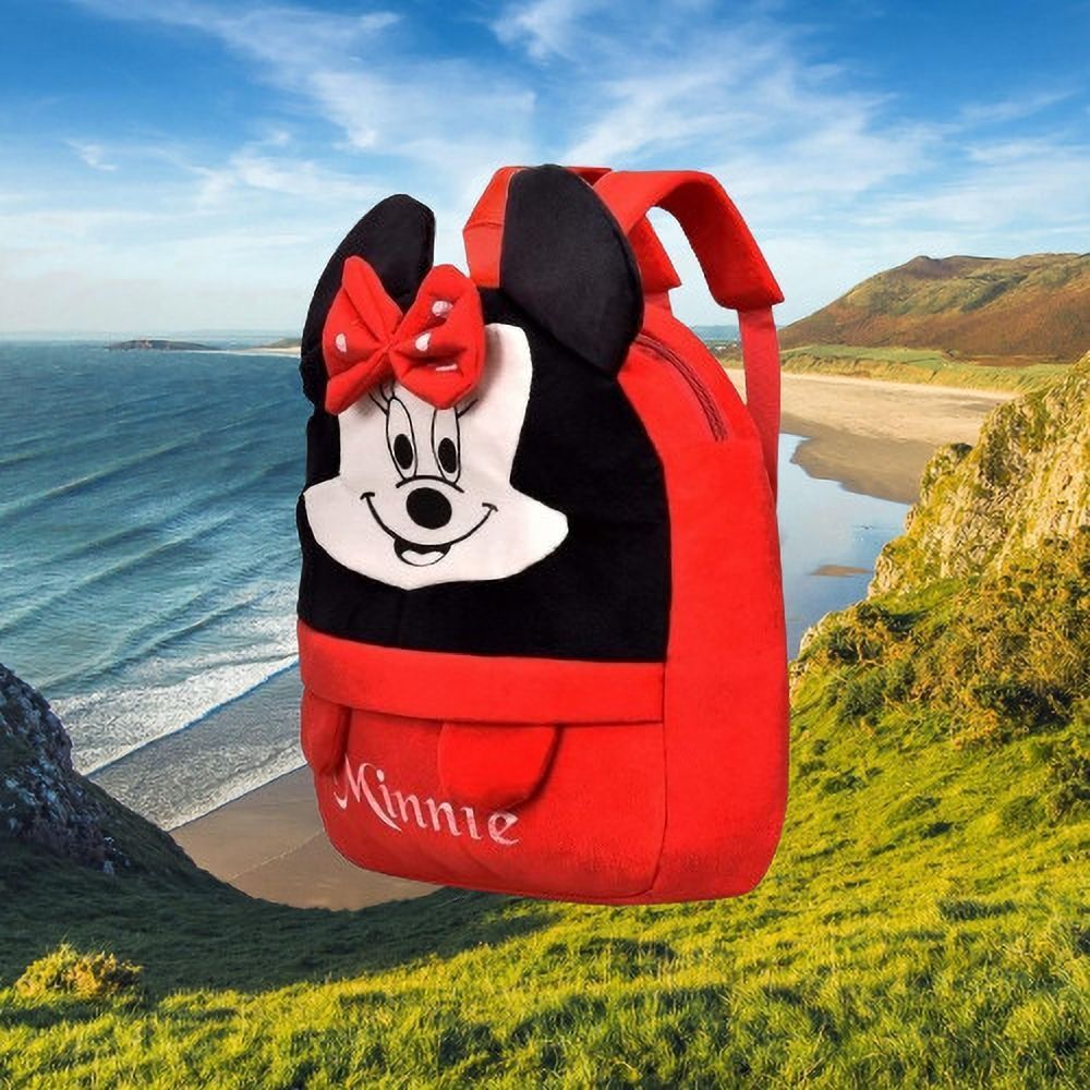 dystaarfit 53MBSoft Toy Bag mini mouse For Cute Kids 2-5 Years school Bag Backpack-picture-45
