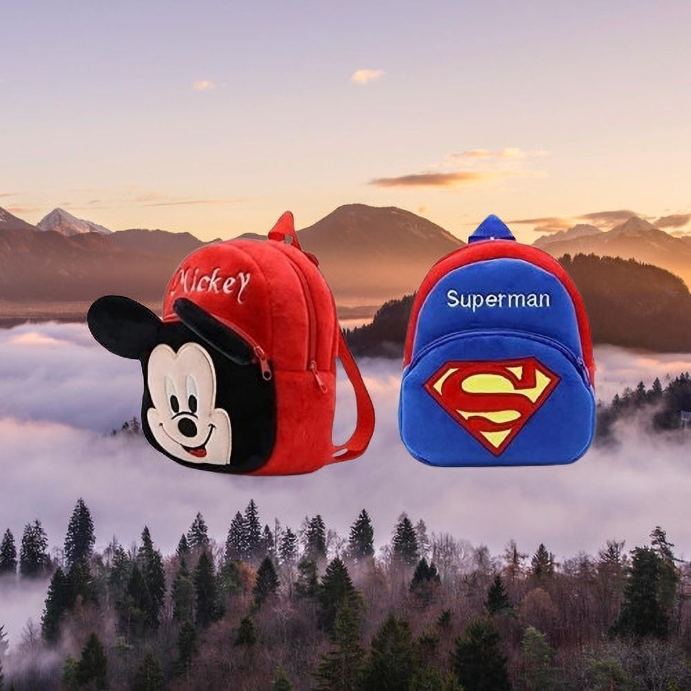 avianna 35MS Mickey & Superman Combo Kids School Lunch Bag Lunch Bag-picture-4