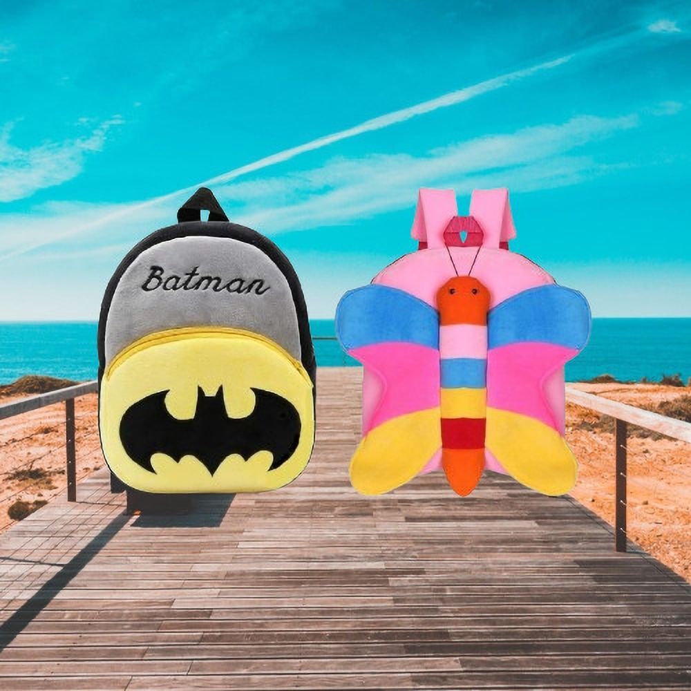 avianna 24B Kids School Lunch Bag Batman & Butterfly Combo Lunch Bag-picture-23