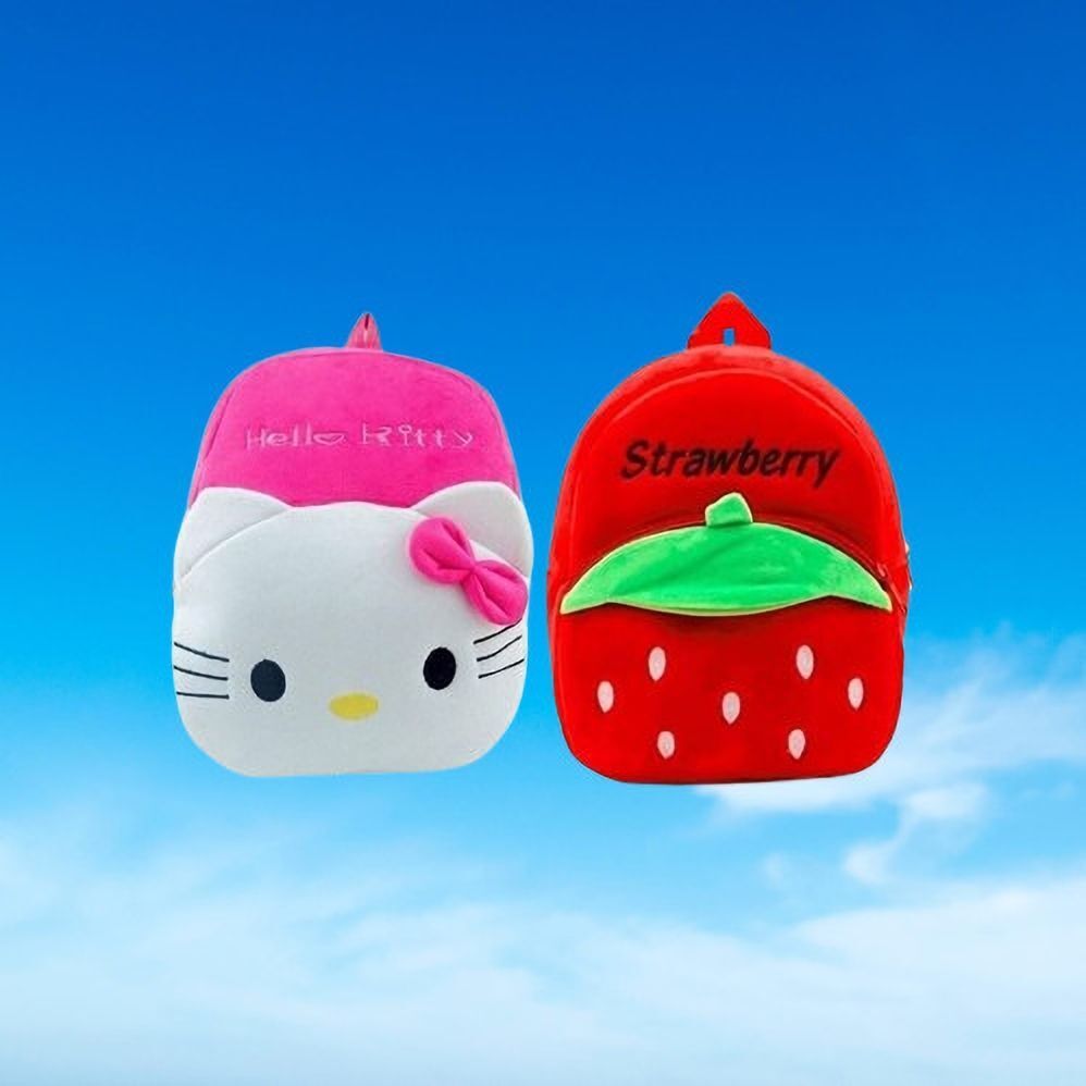 avianna 15HK Hello Kitty & Stawarry Kids School Lunch Bag Combo Lunch Bag-picture-15