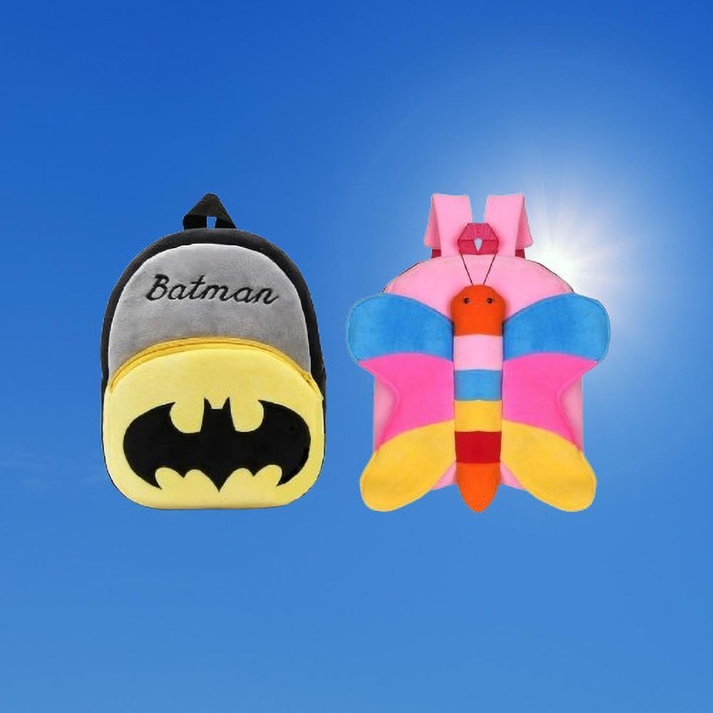 dystaarfit 56B Kids School Lunch Bag Batman & Butterfly Combo School Bag-picture-20
