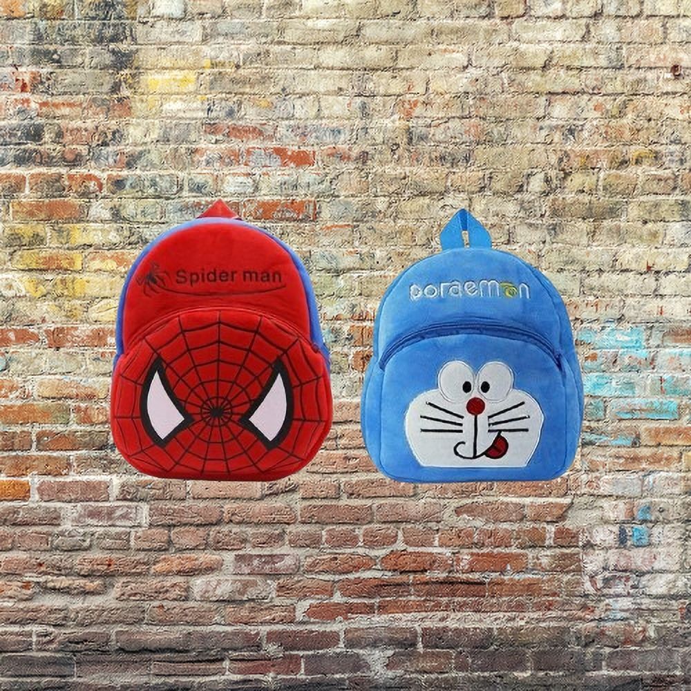 dystaarfit 6B Kids School Lunch Bag Doremon & Spider Red Combo School Bag-picture-22
