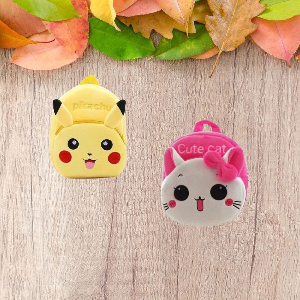 avianna 77B Kids School Lunch Bag Cute cat & Pikachu Combo Lunch Bag-picture-5