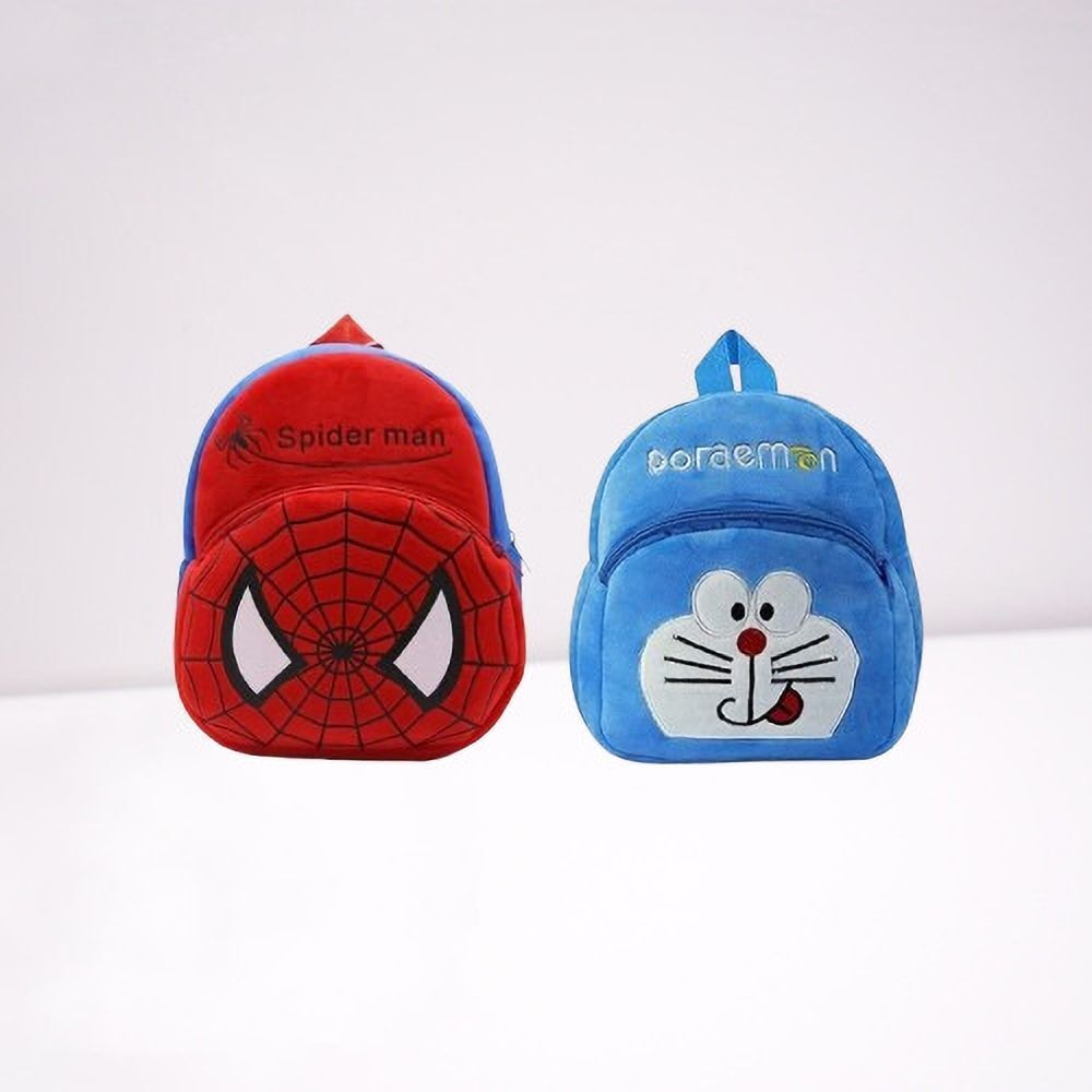 dystaarfit 97B Kids School Lunch Bag Doremon & Spider Red Combo School Bag-picture-36