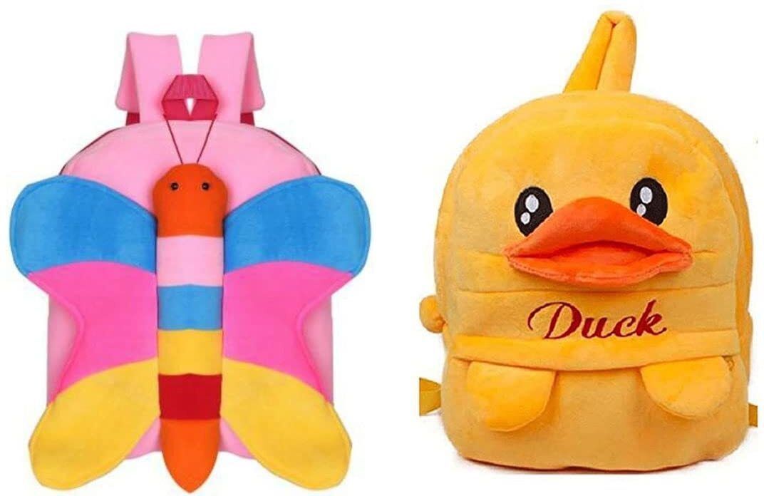 avianna Combo Kids School Bag Butter fly & Duck Backpack-picture-14