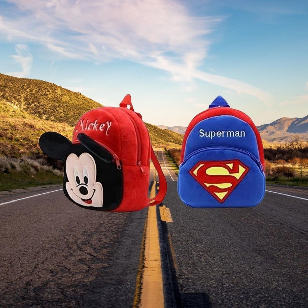 avianna 55MS Mickey & Superman Combo Kids School Lunch Bag Lunch Bag-picture-44