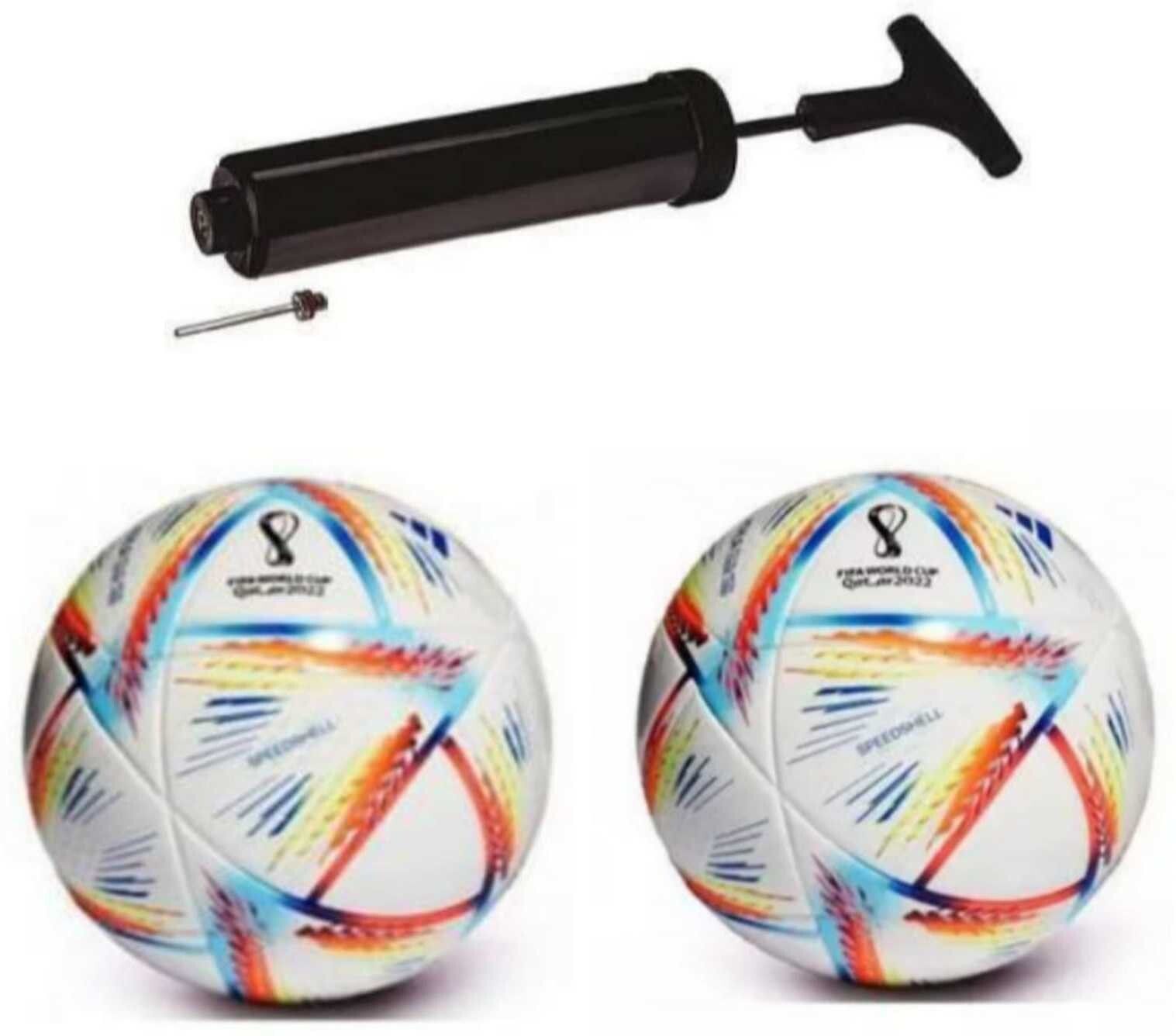 NEW MULTI COLOR FIFA WORLD CUP FOOTBALL COMBO (SIZE 5) Football - Size: 5-image-40