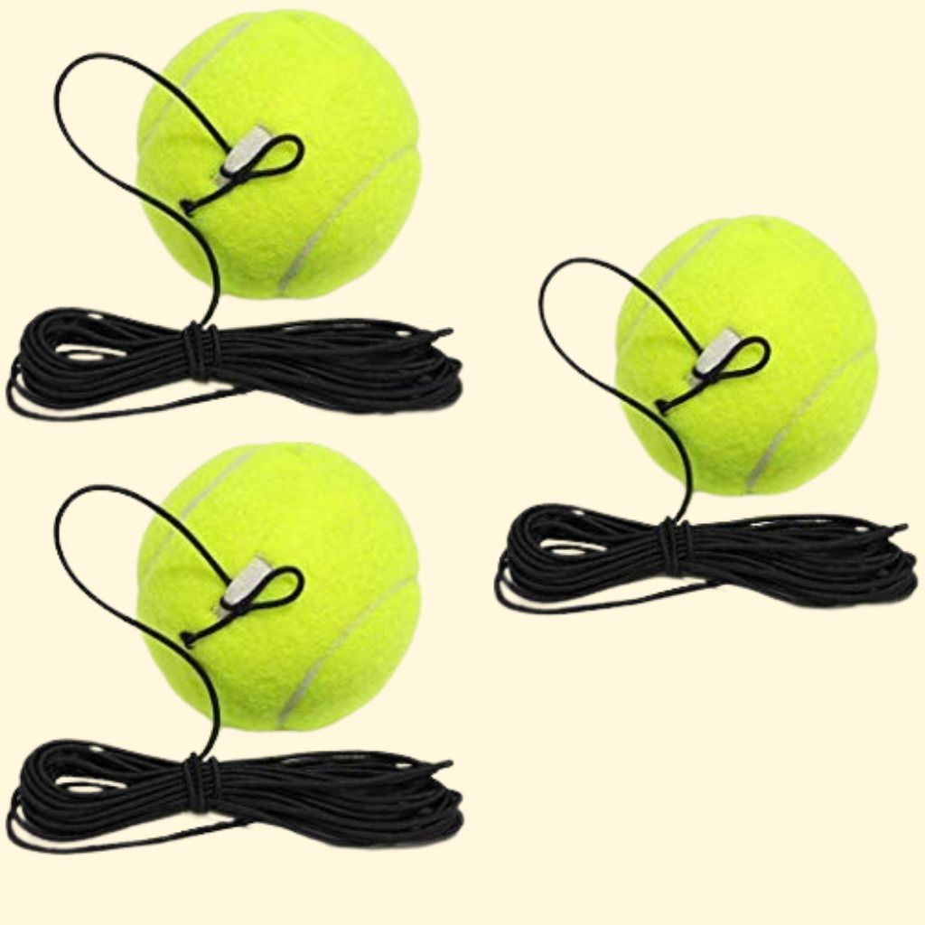 ticktrove Adjustable Elastic Rope Tennis Trainer Ball Tennis Ball-picture-13