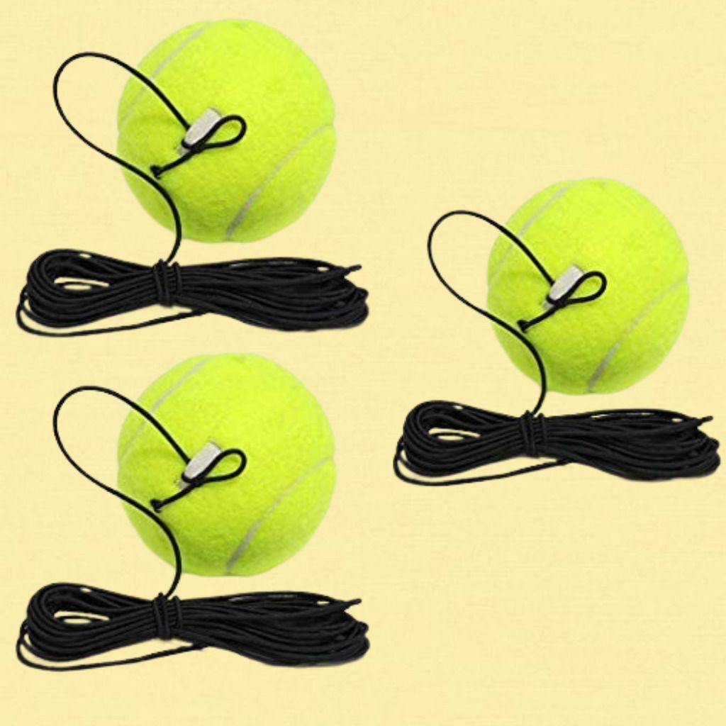 Long Lasting Tennis Trainer with Elastic Rope Tennis Ball-image-12