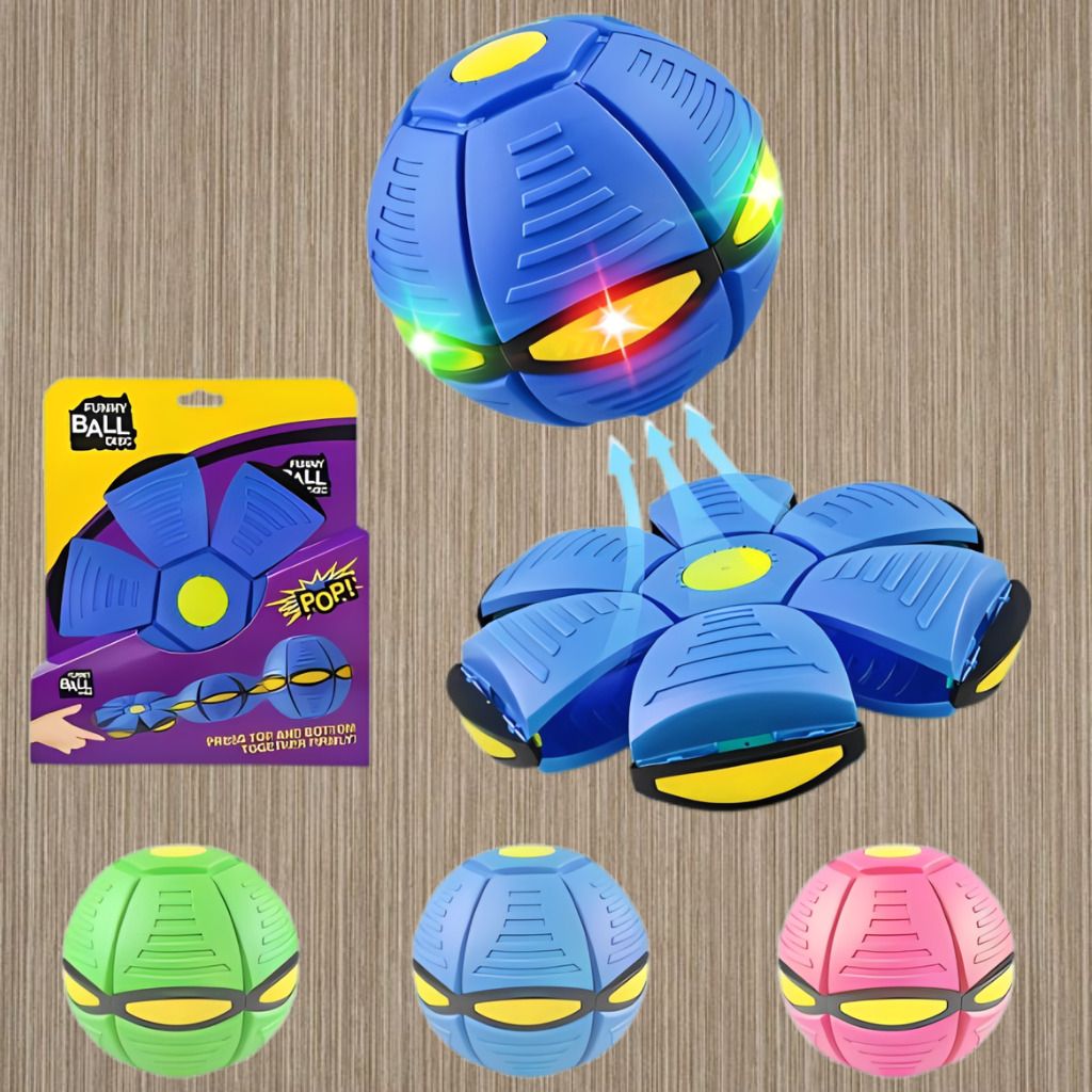 Smart Foldable Flying Disc Ball for Kids Football - Size: 1-image-19