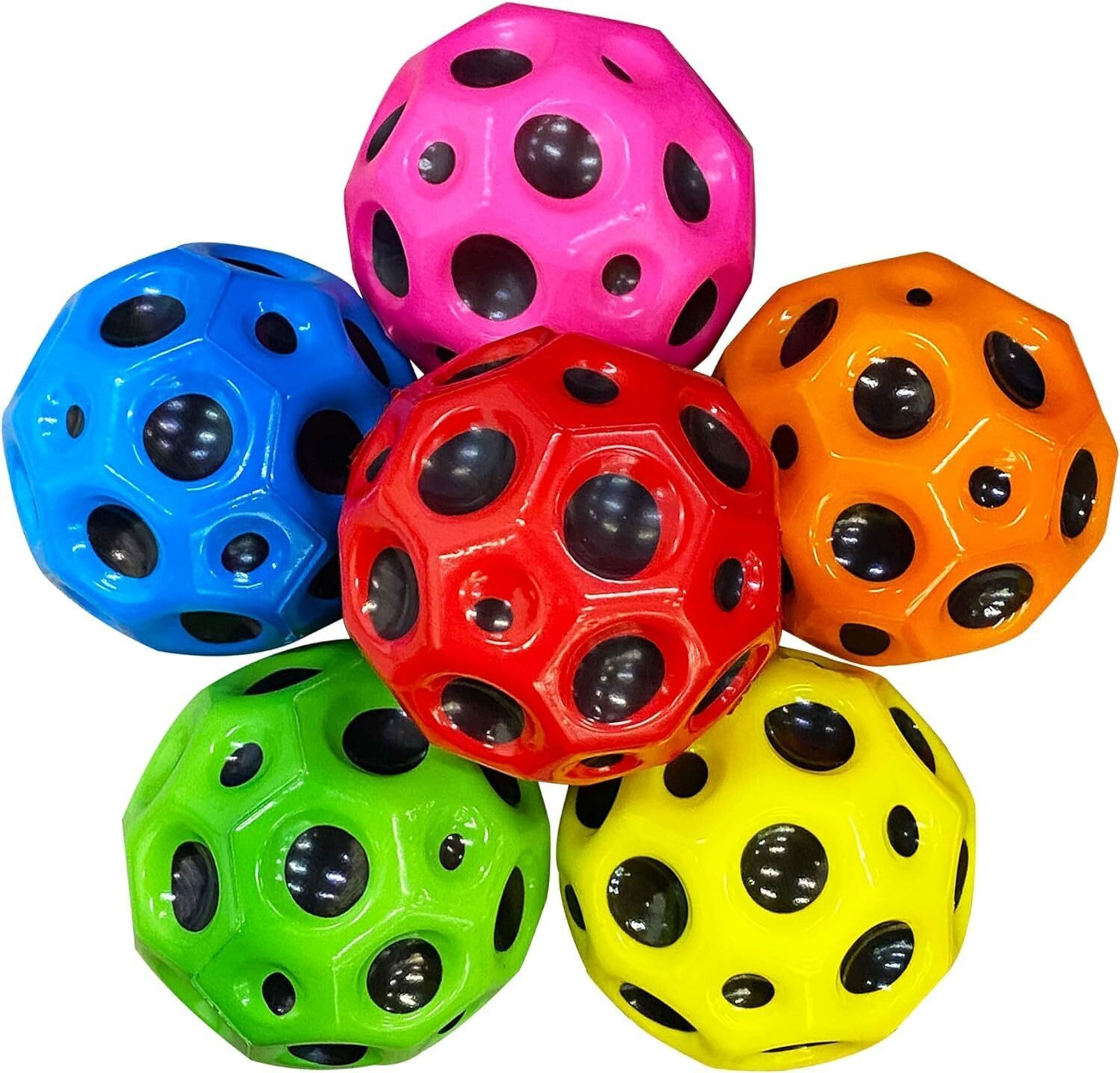 Bouncing Moon Ball For Kids With Soft Bounce 6pcs Toy Best Gift Boys And Girls Squash Ball-image-25