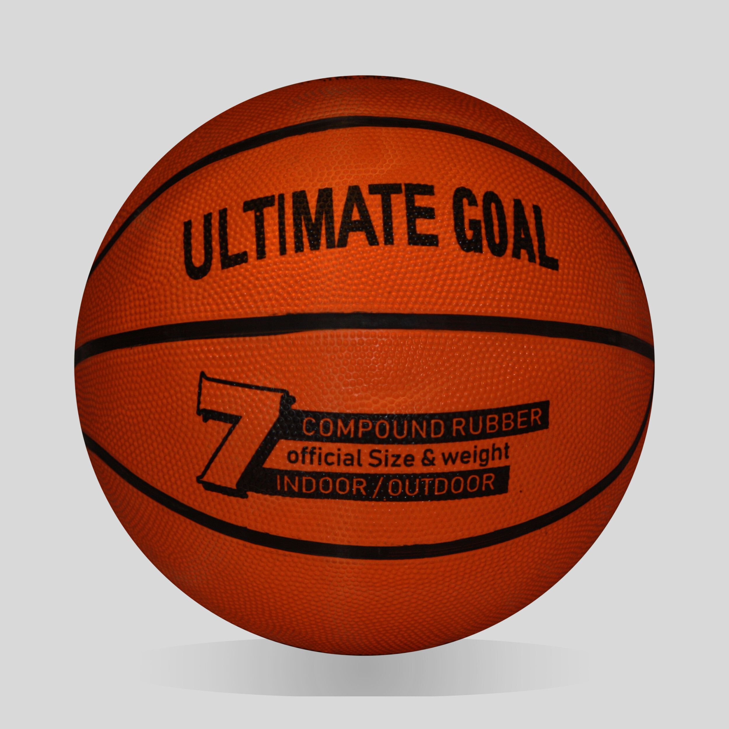 Full-Size Brown Basketball | Leather Finish | Perfect for Training & Matches Basketball - Size: 7-image-37
