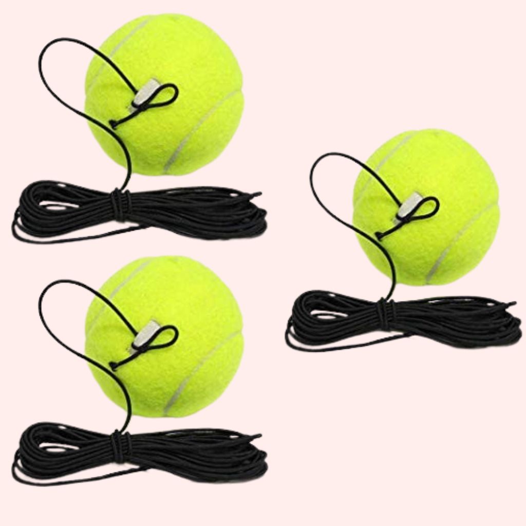 lilaba High Power Tennis Trainer Ball with Rope Tennis Ball-picture-7