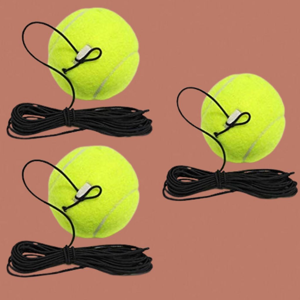 lilaba Premium Quality Tennis Trainer Rebound Ball with Rope Tennis Ball-picture-11