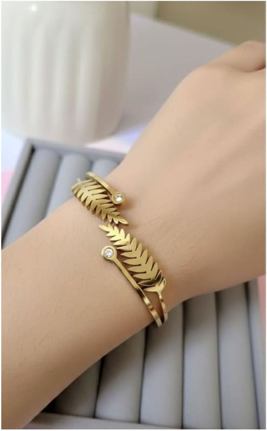 tanlooms Stainless Steel Gold-plated Bracelet-picture-2
