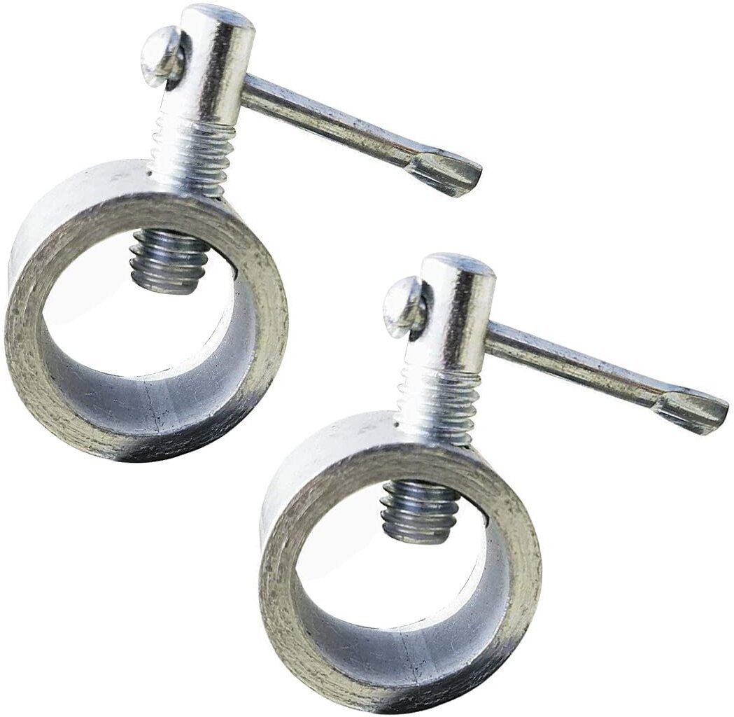 emmemm 2 Pc Gym Bar Rod Lock Dumbbell Rod Lock Weight Lifting Bar Lock (25mm) Multi-training Bar-picture-11