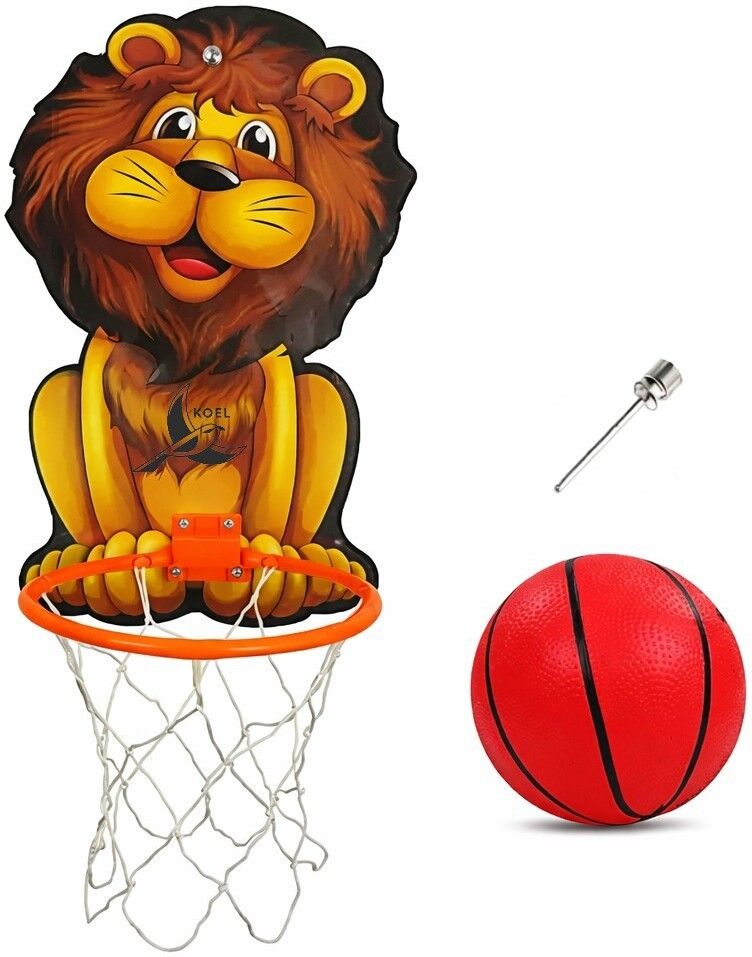 koel Lion Shaped Basketball ring set Indoor Outdoor Basket Ball hoop Basketboard Basketball Ring-picture-26