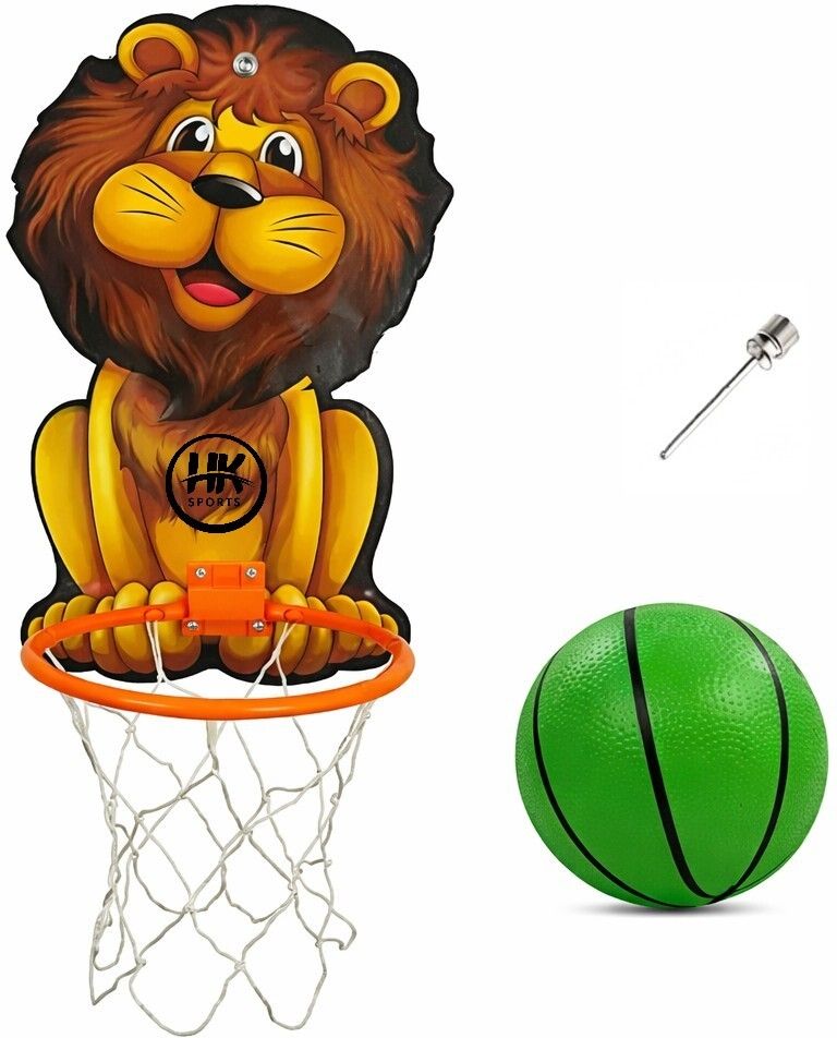 Lion Shaped Basketball ring set Indoor Outdoor Basket Ball hoop Basketboard Basketball Ring-image-12