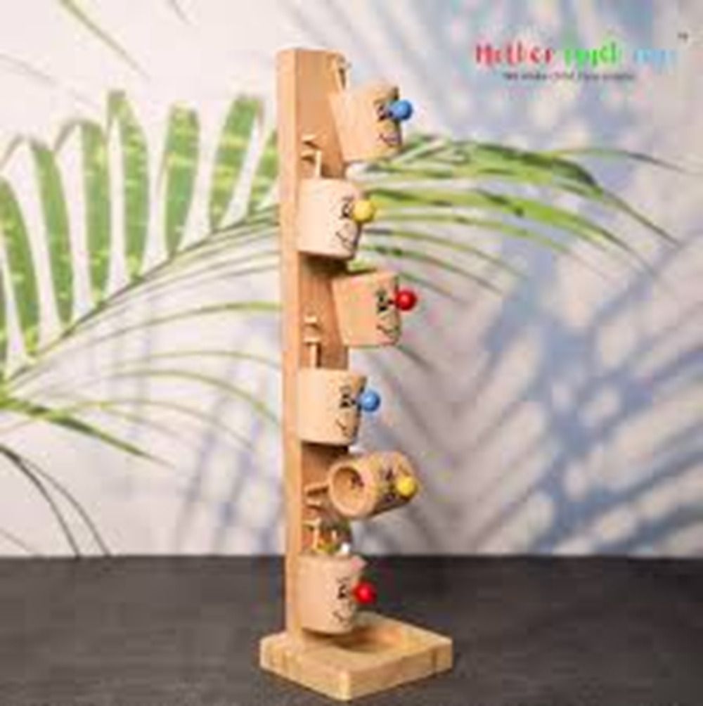 woodlebee Wooden Marble Drop Tower Game-picture-18