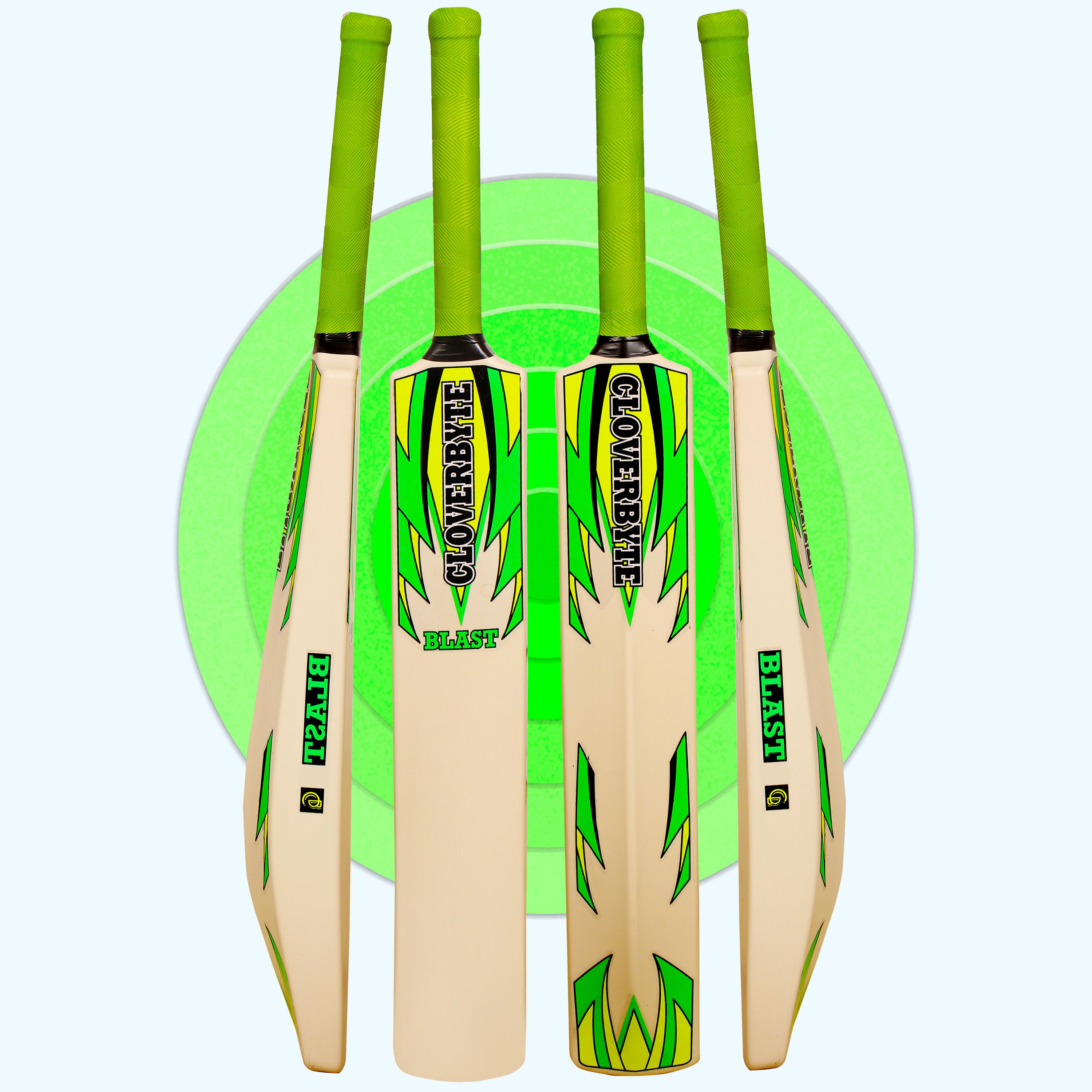 Blast White Hard Plastic Cricket Full Size Bat for All Age Groups PVC/Plastic Cricket Bat For 15+ Yrs-image-37
