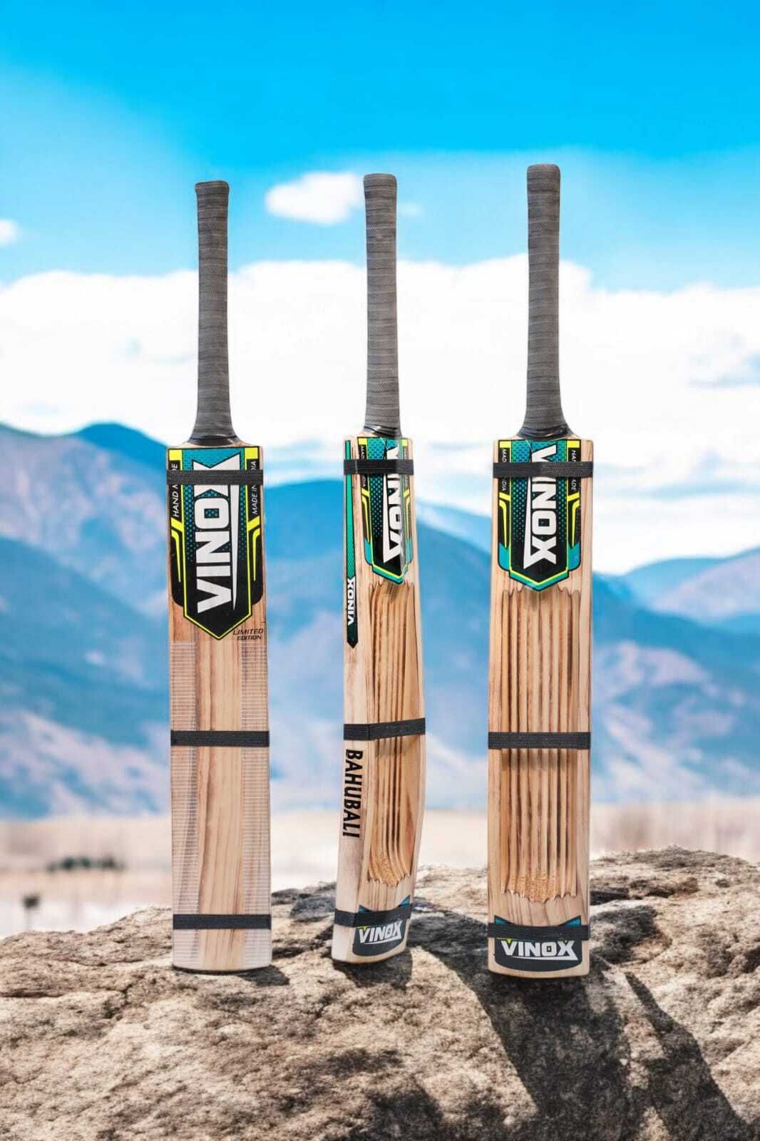 vinox SCOOP TENNIS BAT KASHMIRI WILLOW CRICKET BAT Kashmir Willow Cricket Bat For 15+ Yrs-picture-15