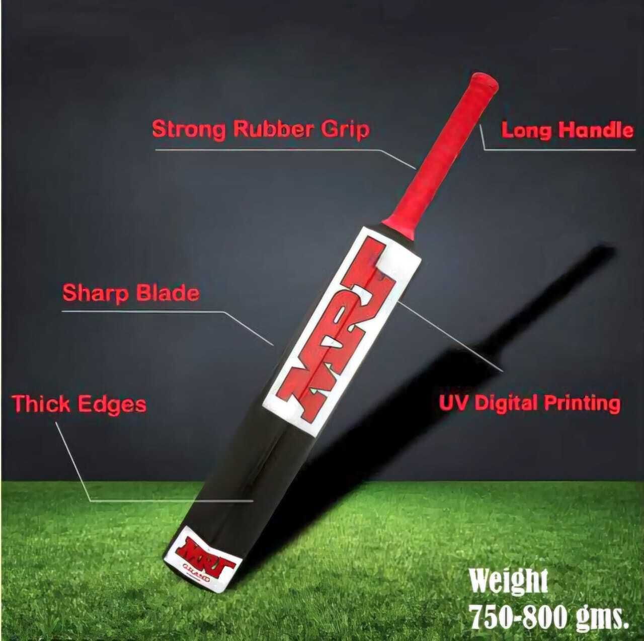 yash industries meerut J2MRT-004 Very Strong PVC Black Beauty Full Size Plastic Cricket Bat PVC/Plastic Cricket Bat For 15+ Yrs-picture-11