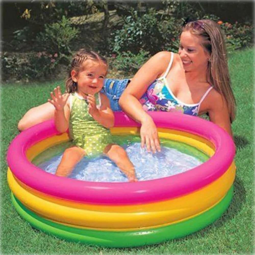 NIRVAYA ENTERPRISE Inflatable 3 Ft Kids Pool for Summer Water Play Inflatable Swimming Pool-image-32