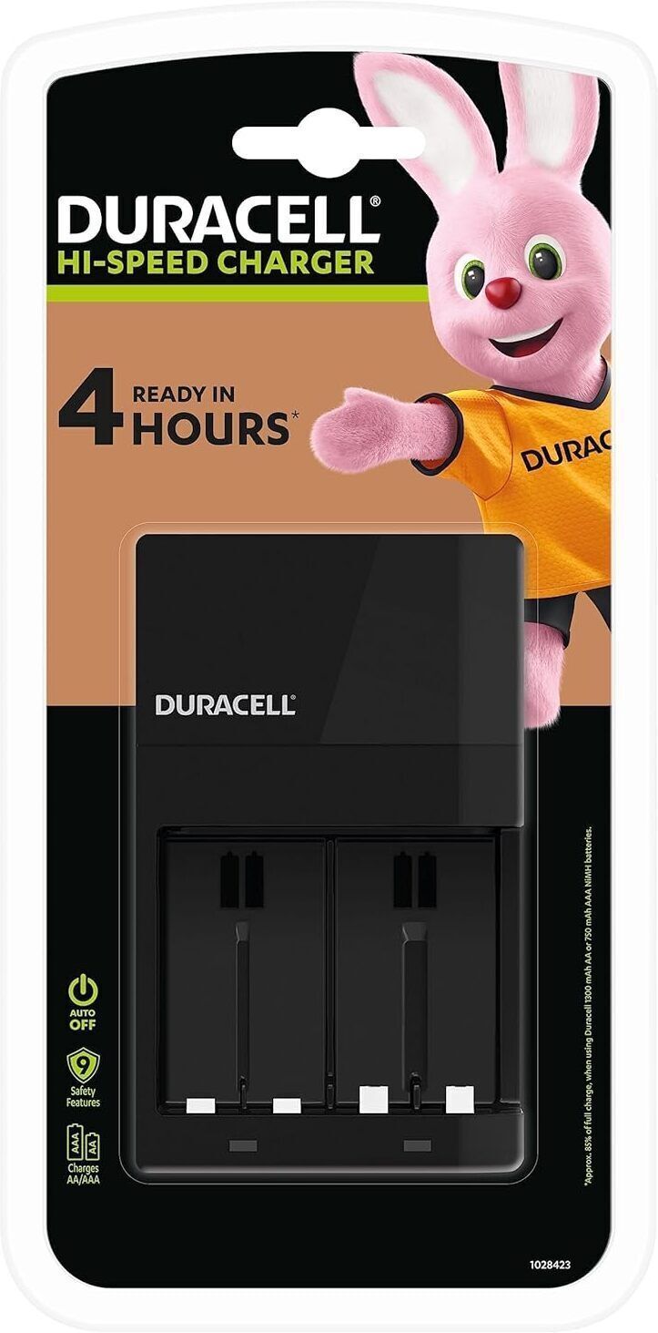 DURACELL 4 Hours Battery ChargerCamera Battery Charger-image-2