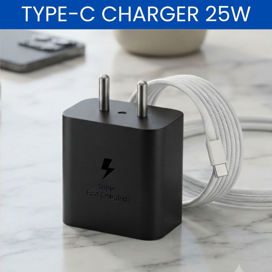SACRO Adaptive Charging 3 A Wall Charger for Mobile with Detachable Cable-image-49