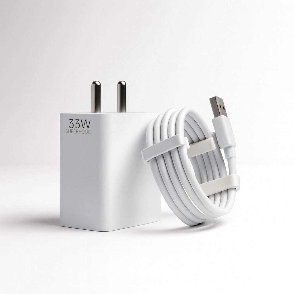 CLAT 33 W SuperVOOC 6 A Wall Charger for Mobile with Detachable Cable-image-40