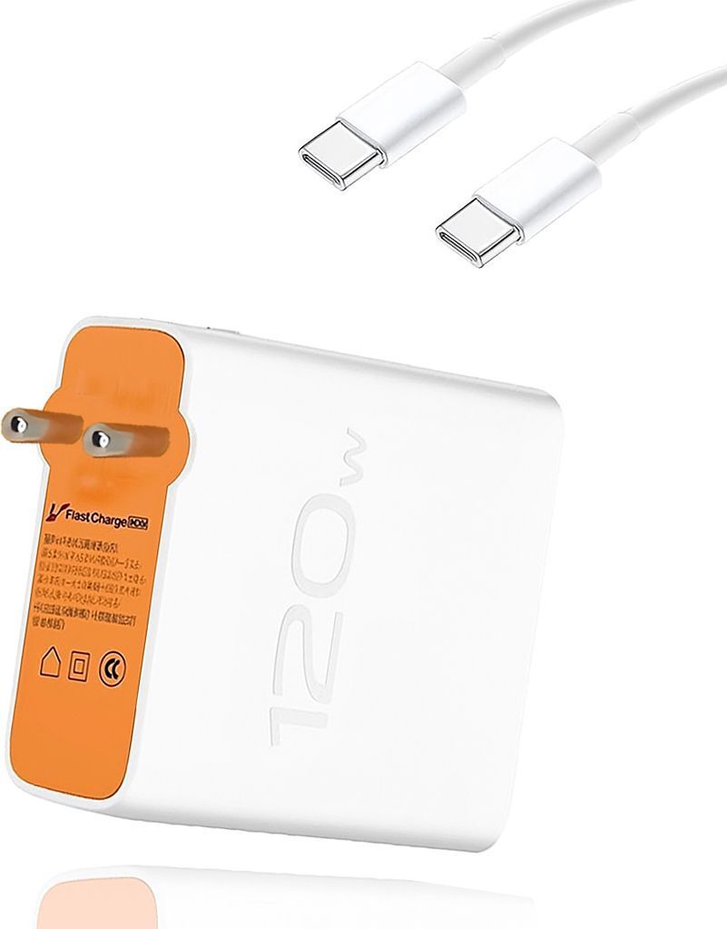 GaN Charger 120 W Quick Charge 6 A Wall Charger for Mobile with Detachable Cable-image-31