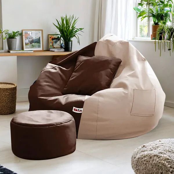 4XL Tear Drop Bean Bag Cover (Without Beans)-image-32
