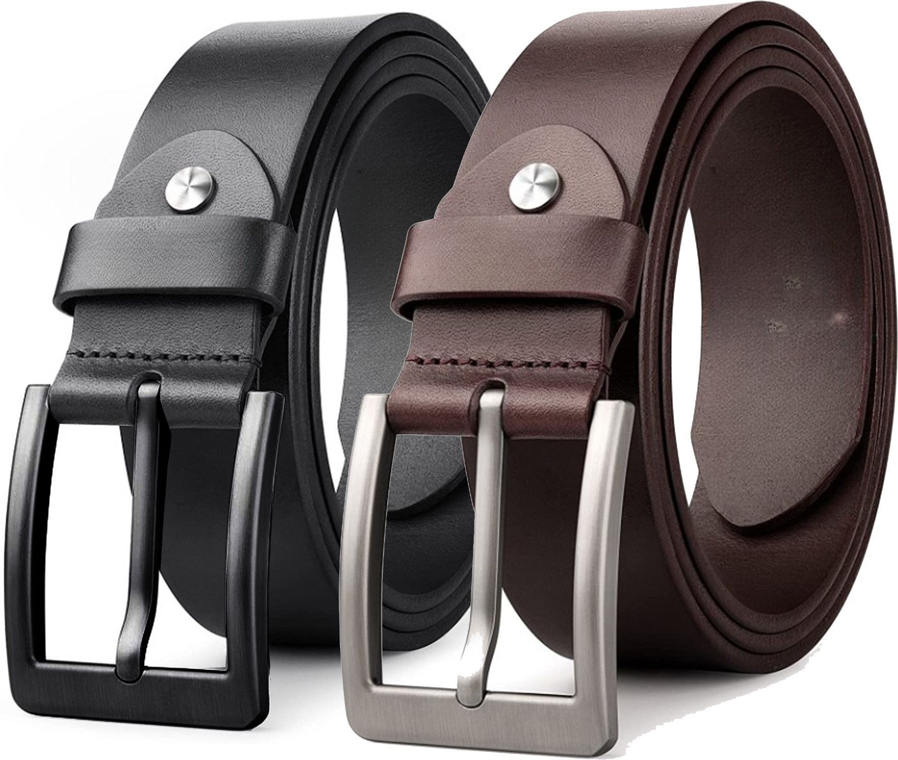 Men Casual, Evening, Formal, Party Multicolor Genuine Leather Belt-image-7