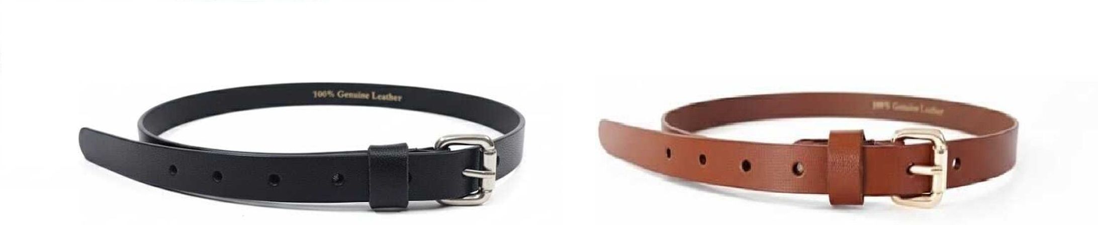 craft india Men & Women Formal, Casual Black, Brown Genuine Leather Belt-picture-15