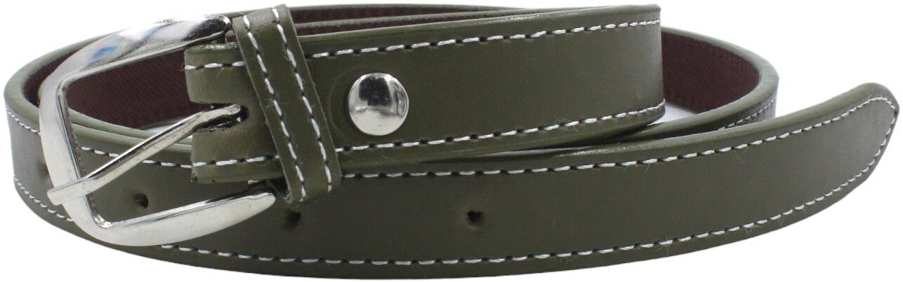 Women Casual Green Synthetic Belt-image-29