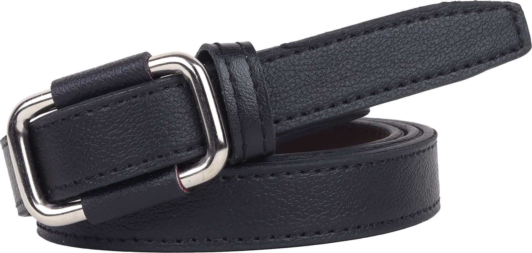 Women Formal Black Artificial Leather Belt-image-29