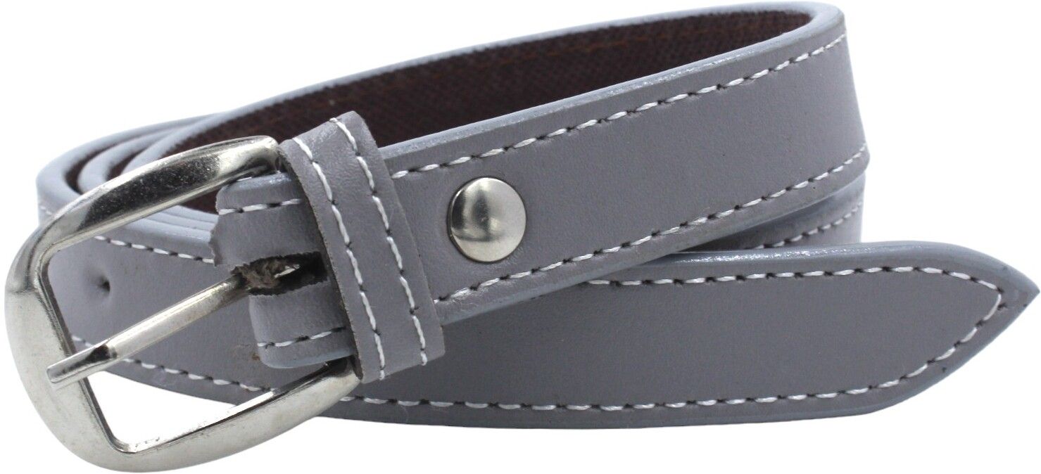 Women Casual Grey Synthetic Belt-image-41