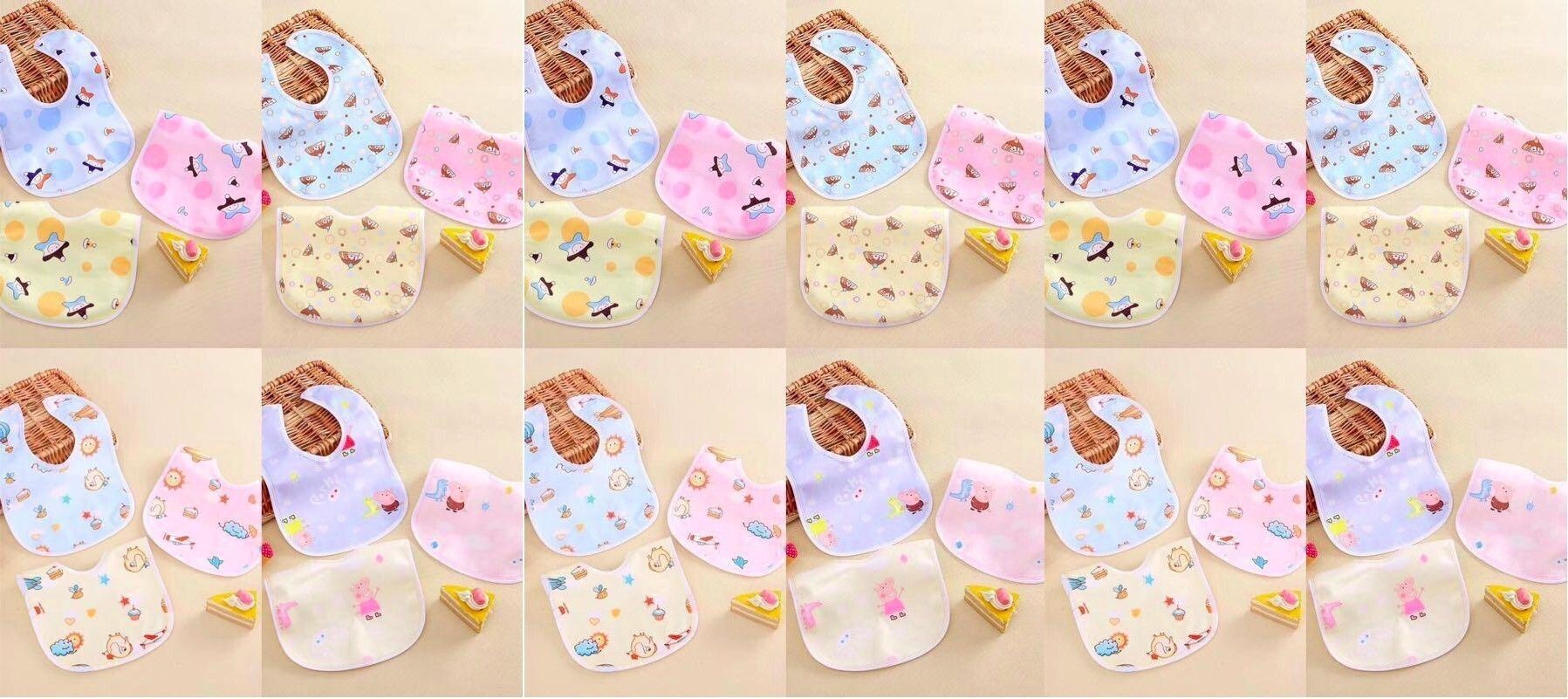 sbts Baby Bibs Apron For Babies Boys & Girls (Pack of 12, Multicolor)-picture-25