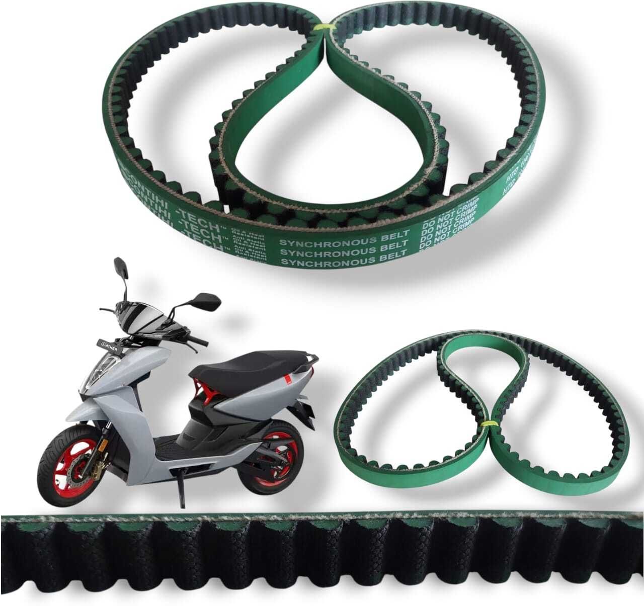Drive Belt Compatible with Ather 450X & 450 Plus | Premium 1265-11M Fan Belt Car AC Belt-image-32