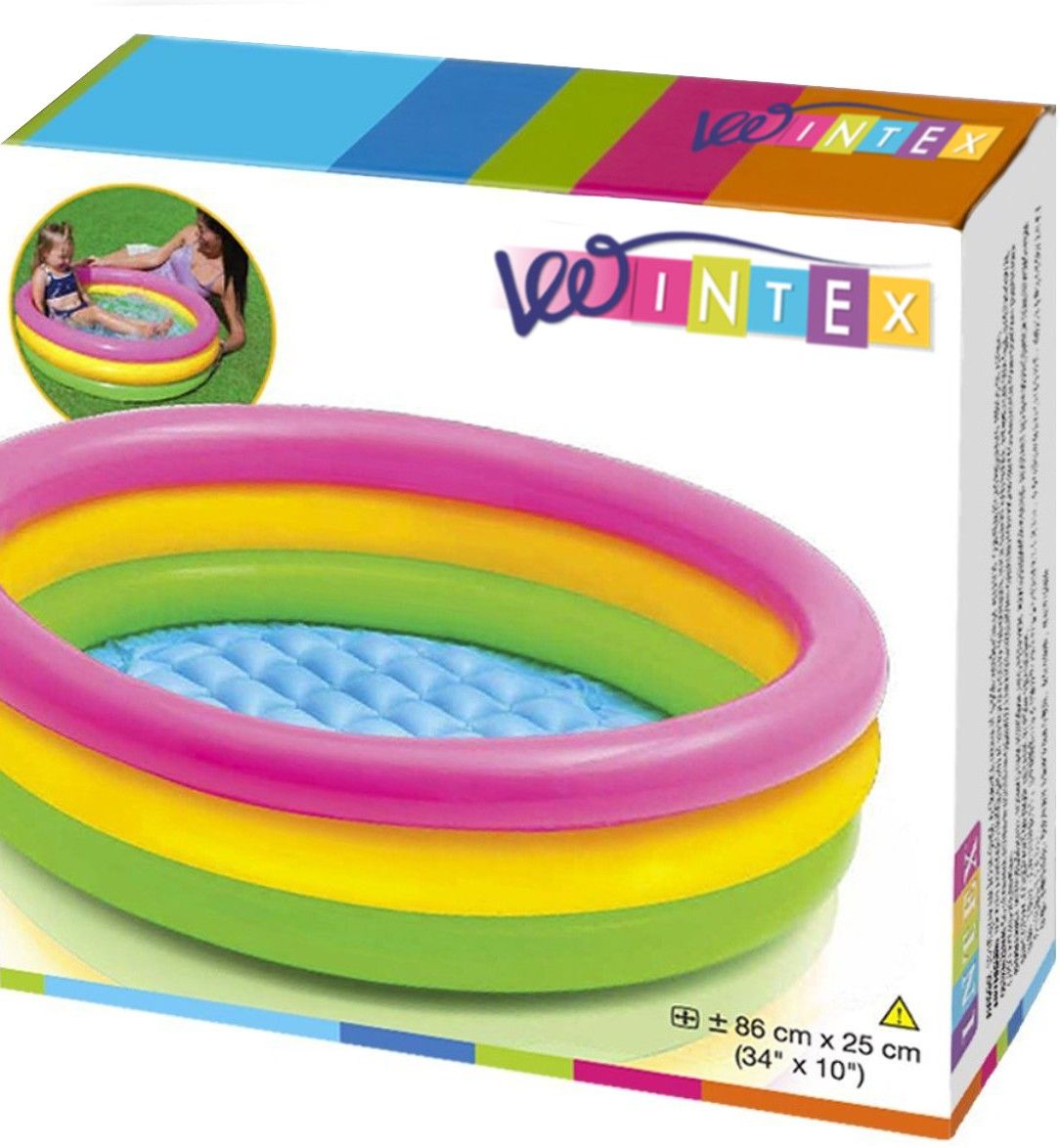 vw intex SUNSET GLOW BABY POOL Inflatable Swimming Pool-picture-34