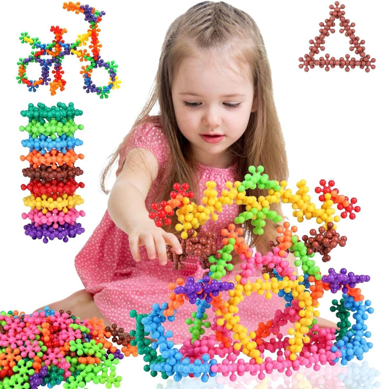 Creative Star Link: Educational Interlocking Blocks for Kids (125+ Pieces)-image-45