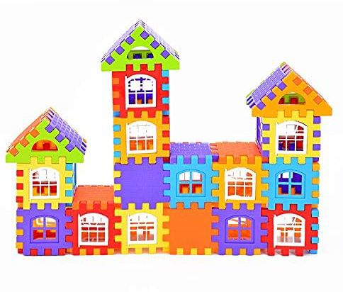 aarozworld Happy House Blocks for Kids Puzzle Games for Kids Toys for Children-picture-29