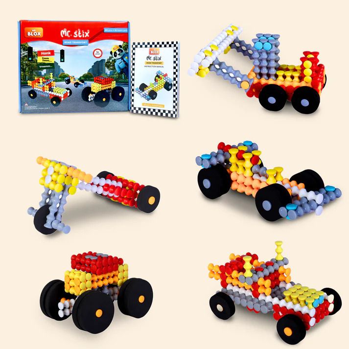 Mr Stix Road Transport Blocks (76 pc)-image-27
