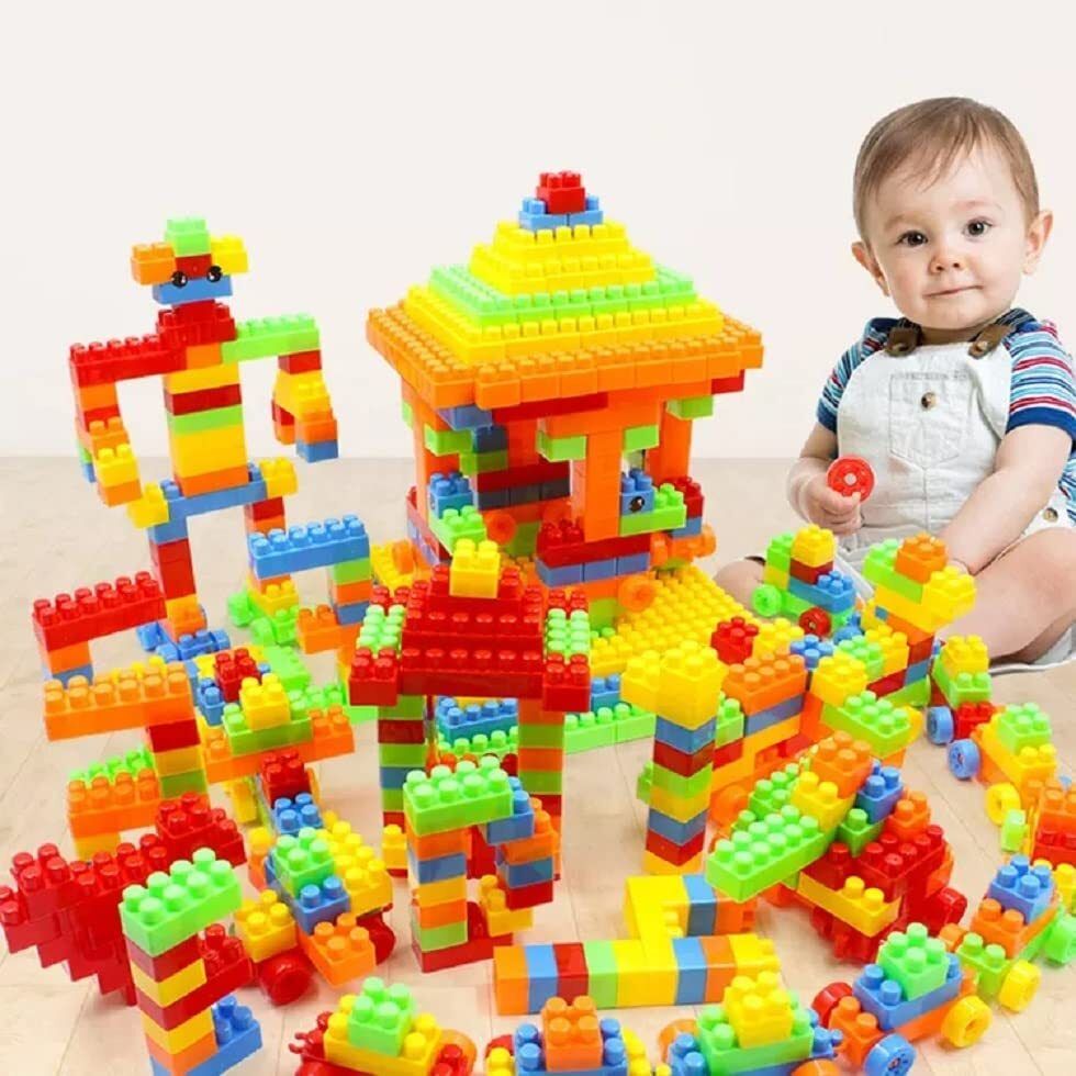 k3 orbit Plastic Building Blocks for kids 120+ pcs / block toy-picture-12