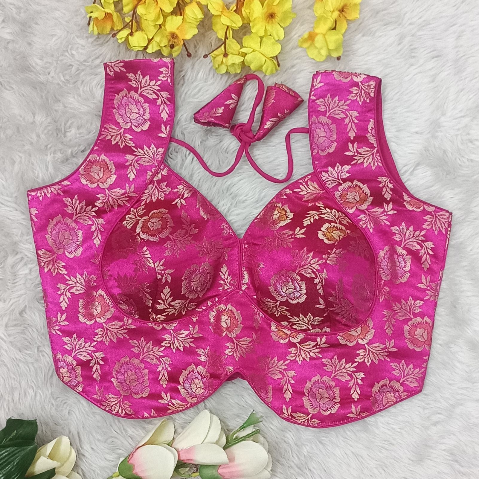 Sweetheart Neck Women Blouse-image-49